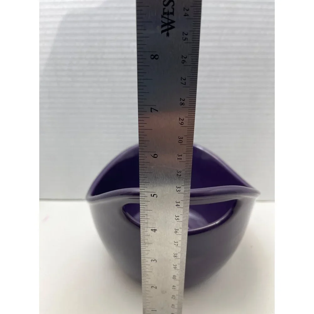 Rachael Ray 1 Quart‎ Mixing Bowl with Pour Spout and Handle Plum Purple NEW!